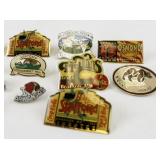 Collection of 15 Vintage and Souvenir Lapel Pins Assorted Themes