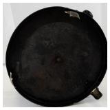 Vintage Metal Stove-Top Popcorn Popper with Crank Handle