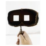 Antique Underwood & Underwood Stereoscope Viewer with Collection of Stereograph Cards