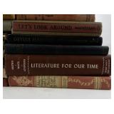Vintage Book Collection Including Classic Literature and Illustrated Children