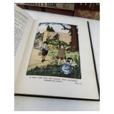 Vintage Book Collection Including Classic Literature and Illustrated Children
