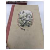 Vintage Book Collection Including Classic Literature and Illustrated Children