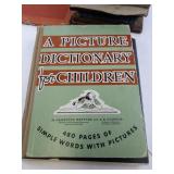 Collection of 5 Vintage Language and Story Books and Memory Exerciser