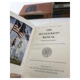 Vintage Business and Navy Instruction Books Collection, Early to Mid 20th Century