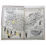Collection of Vintage Books Including Paradise Lost, Carpentery, and Historic Atlas