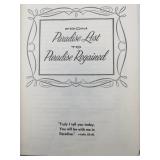 Collection of Vintage Books Including Paradise Lost, Carpentery, and Historic Atlas