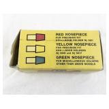 Koh-I-Noor Lead Pointer with Yellow and Green Nosepieces in Box