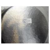 Collection of 4 Vintage 1940s Hammered Aluminum Serving Trays and Dishes