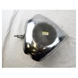 Collection of 4 Vintage 1940s Hammered Aluminum Serving Trays and Dishes
