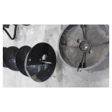 Badger Powerhead WIth 8" Dirt Auger Bit and 10" Ice Auger Bit Badger Powerhead WIth 8" Dirt Auger Bit and 10" Ice Auger Bit