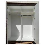 Industrial Heavy-Duty 2 Door Laminate Storage Cabinet - For Storing Tools, Equipment, Supplies, or Electrical Components - Cracking At Top Inside Door Otherwise Great Condition!  Locking - No Key Industrial Heavy-Duty 2 Door Laminate Storage Cabinet - For Storing Tools, Equipment, Supplies, or Electrical Components - Cracking At Top Inside Door Otherwise Great Condition!  Locking - No Key
