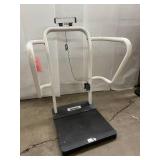 MSRP $1800 Health O Meter Professional LKIT1100 High Quality Digital Patient Weighing Scale - Stable Handrails, Low-Profile Platform, On-Screen Help Menu - Great Working Condition! MSRP $1800 Health O Meter Professional LKIT1100 High Quality Digital Patient Weighing Scale - Stable Handrails, Low-Profile Platform, On-Screen Help Menu - Great Working Condition!