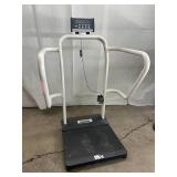 MSRP $1800 Health O Meter Professional LKIT1100 High Quality Digital Patient Weighing Scale - Stable Handrails, Low-Profile Platform, On-Screen Help Menu - Great Working Condition! MSRP $1800 Health O Meter Professional LKIT1100 High Quality Digital Patient Weighing Scale - Stable Handrails, Low-Profile Platform, On-Screen Help Menu - Great Working Condition!