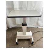 Electric Ophthalmic Instrument Table Power Height Adjustable Sit To Standing Desk - Can Handle Heavy Duty Equipment On Top! Good Working Condition! Electric Ophthalmic Instrument Table Power Height Adjustable Sit To Standing Desk - Can Handle Heavy Duty Equipment On Top! Good Working Condition!