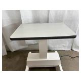 Electric Ophthalmic Instrument Table Power Height Adjustable Sit To Standing Desk - Can Handle Heavy Duty Equipment On Top! Good Working Condition! Electric Ophthalmic Instrument Table Power Height Adjustable Sit To Standing Desk - Can Handle Heavy Duty Equipment On Top! Good Working Condition!