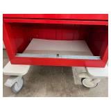 MSRP $3000 Waterloo Uni-Cart 5-Drawer Medical Emergency Supply Crash Cart With Lever Lock, Collapsible Side Table, Flip Up Bottom Door, Cardiac Board, IV Pole & Locking Wheels - Great Condition! MSRP $3000 Waterloo Uni-Cart 5-Drawer Medical Emergency Supply Crash Cart With Lever Lock, Collapsible Side Table, Flip Up Bottom Door, Cardiac Board, IV Pole & Locking Wheels - Great Condition!