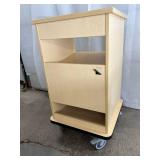 Pro-Medical Innovations Inc. Computer Standing Desk with 3-Drawer Supply Storage - Keyboard Tray, Good Space for Monitor, Ergonomic - Great Condition! Pro-Medical Innovations Inc. Computer Standing Desk with 3-Drawer Supply Storage - Keyboard Tray, Good Space for Monitor, Ergonomic - Great Condition!