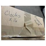 MSRP $250 Lot of 16 Quartz Analog Wall Clocks - Shatter-Resistant Plastic Face, Low Battery Consumption - Great Condition! Need Batteries! MSRP $250 Lot of 16 Quartz Analog Wall Clocks - Shatter-Resistant Plastic Face, Low Battery Consumption - Great Condition! Need Batteries!