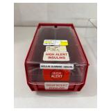 Lot of 70+ Mixed Unit Dose Pharmacy Bins /Hanging lip On Back & Label Slot Fronts- Including 6 High Alert Insulin Bins w/Lids - Great Condition! Lot of 70+ Mixed Unit Dose Pharmacy Bins /Hanging lip On Back & Label Slot Fronts- Including 6 High Alert Insulin Bins w/Lids - Great Condition!
