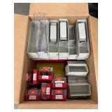Lot of 70+ Mixed Unit Dose Pharmacy Bins /Hanging lip On Back & Label Slot Fronts- Including 6 High Alert Insulin Bins w/Lids - Great Condition! Lot of 70+ Mixed Unit Dose Pharmacy Bins /Hanging lip On Back & Label Slot Fronts- Including 6 High Alert Insulin Bins w/Lids - Great Condition!