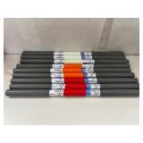 Lot of Various Physical Therapy Weight Bars - MJM, Sammons Preston - Mixed Weights from 1 lb. up to 9.5 lbs. - Good Condition! Lot of Various Physical Therapy Weight Bars - MJM, Sammons Preston - Mixed Weights from 1 lb. up to 9.5 lbs. - Good Condition!