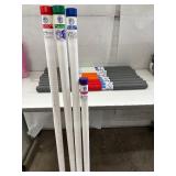 Lot of Various Physical Therapy Weight Bars - MJM, Sammons Preston - Mixed Weights from 1 lb. up to 9.5 lbs. - Good Condition! Lot of Various Physical Therapy Weight Bars - MJM, Sammons Preston - Mixed Weights from 1 lb. up to 9.5 lbs. - Good Condition!