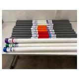 Lot of Various Physical Therapy Weight Bars - MJM, Sammons Preston - Mixed Weights from 1 lb. up to 9.5 lbs. - Good Condition! Lot of Various Physical Therapy Weight Bars - MJM, Sammons Preston - Mixed Weights from 1 lb. up to 9.5 lbs. - Good Condition!