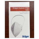 MSRP $450 = 1 Case (360 each) NEW Drager 3951330 X-Plore 1750 N95 Particulate Respirator Face Masks - The Mask That Gives You Room To Breathe -Thanks to the efficient CoolSAFE material! MSRP $450 = 1 Case (360 each) NEW Drager 3951330 X-Plore 1750 N95 Particulate Respirator Face Masks - The Mask That Gives You Room To Breathe -Thanks to the efficient CoolSAFE material!