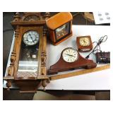 Vintage Collection of clocks - time to make a bid!
