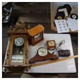 Vintage Collection of clocks - time to make a bid!