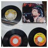 Vintage lot of 45 rpm records - 18 total - Includes Van Halen