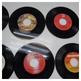 Vintage lot of 45 rpm records - 18 total - Includes Van Halen