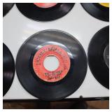 Vintage lot of 45 rpm records - 18 total - Includes Van Halen