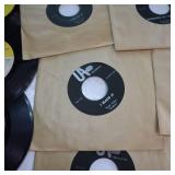A lot of 30 Vintage 45 RPM records, many in original paper... "You Keep Me Hangin