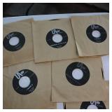 A lot of 30 Vintage 45 RPM records, many in original paper... "You Keep Me Hangin