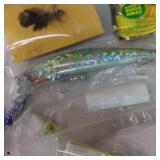 Large Lot of Fishing Lures / Supplies