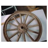 Vintage Wooden Wheel - 30"