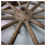 Vintage Wooden Wheel - 30"