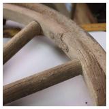 Vintage Wooden Wheel - 30"