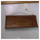 Vintage Drain Board with Star