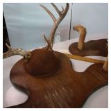 Taxidermy Lot of 2 Racks