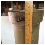 Vintage VIETNAM ERA EMPTY HOWITZER PROPELLANT CANISTER