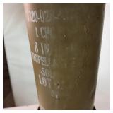 Vintage VIETNAM ERA EMPTY HOWITZER PROPELLANT CANISTER