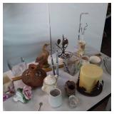 Vintage Lot of Glass and Ceramic Knick Knacks