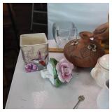Vintage Lot of Glass and Ceramic Knick Knacks