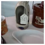 Vintage assortment crocks, cups and such