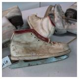 Vintage sets of figure skates - 3 pairs