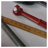 Large Lot of Pipe Threading Tools and Misc. Ridgid Parts