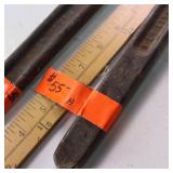 Lot of 7 Vintage Pipe wrenches - from small to large