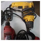 Large Lot of 8 drills of all types